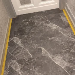 Fertig verlegter Designboden